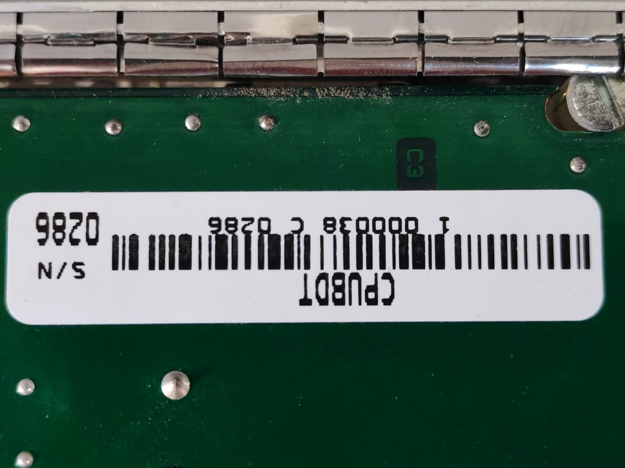 ADVANTECH and ETELM PCA-6775 ETELM CPUBDT / C with ADVANTECH PCA-6775 A1 19AK677502 CIRCUIT BOARD 7