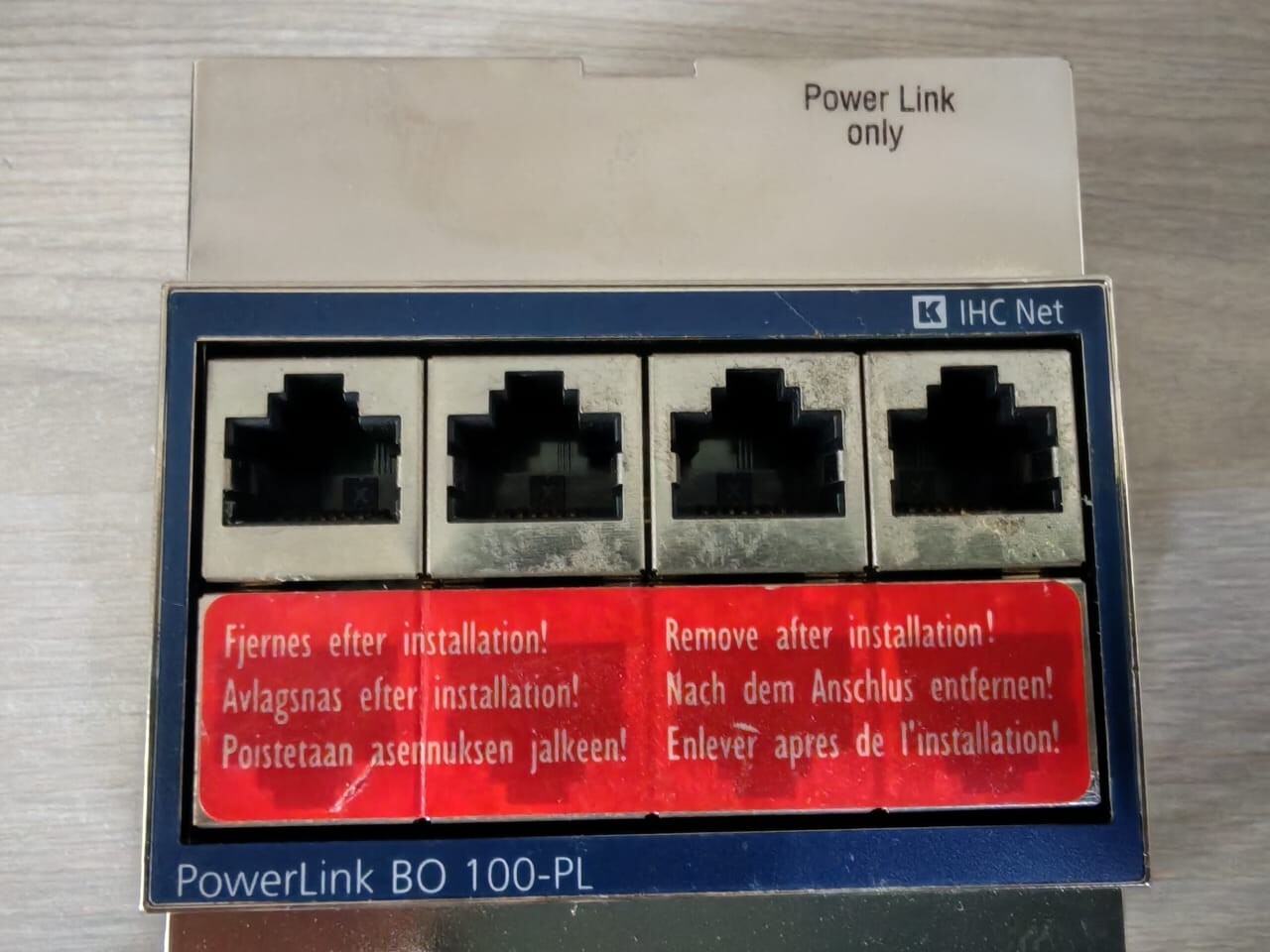 Schneider Electric BO-100 LK by Schneider Electric BO 100-PL B&O Power Link Patch Module 4