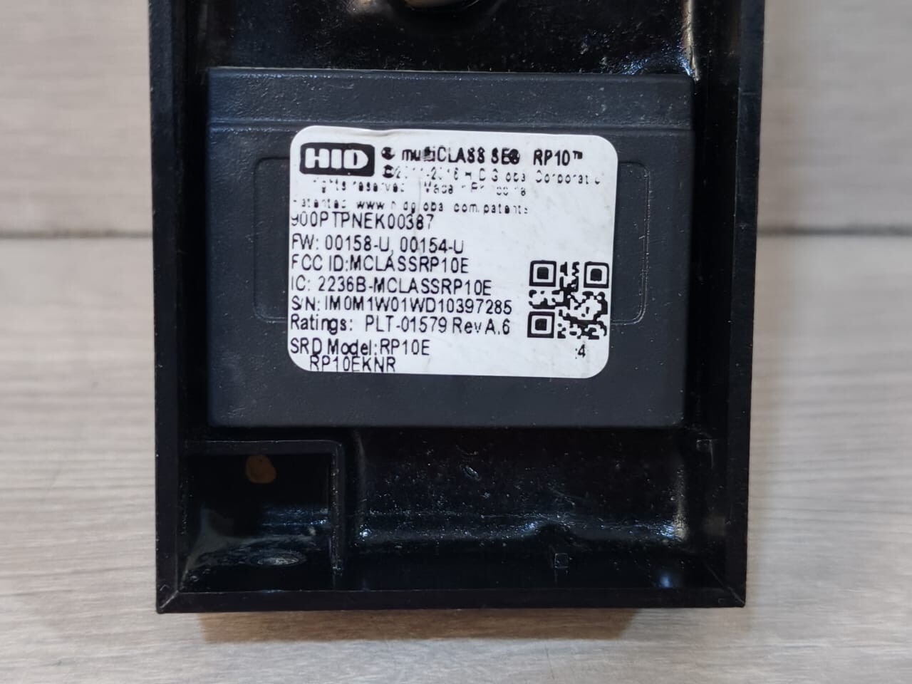 HID 900PTPNEK00387 FW;00158-U 00154-U HID MULTICLASS SE RP10 900PTPNEK00387 FW;00158-U 00154-U ACCESS CONTROL CARD 9