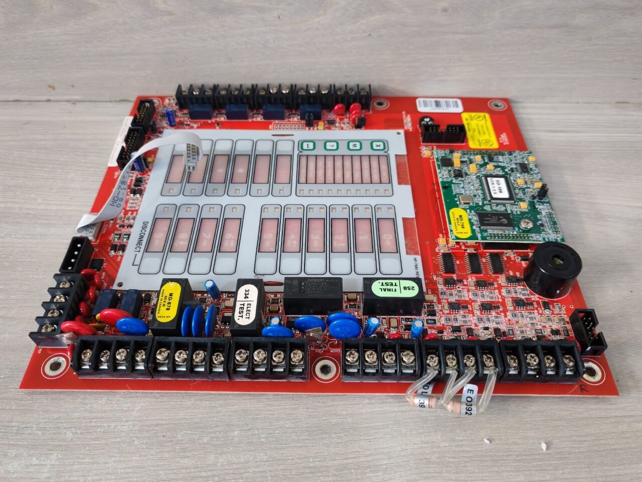 Mircom MD-750 Mircom NP-6109 R.4 FIRE ALARM SUB-ASSEMBLY 3PBL WITH MD-750 5