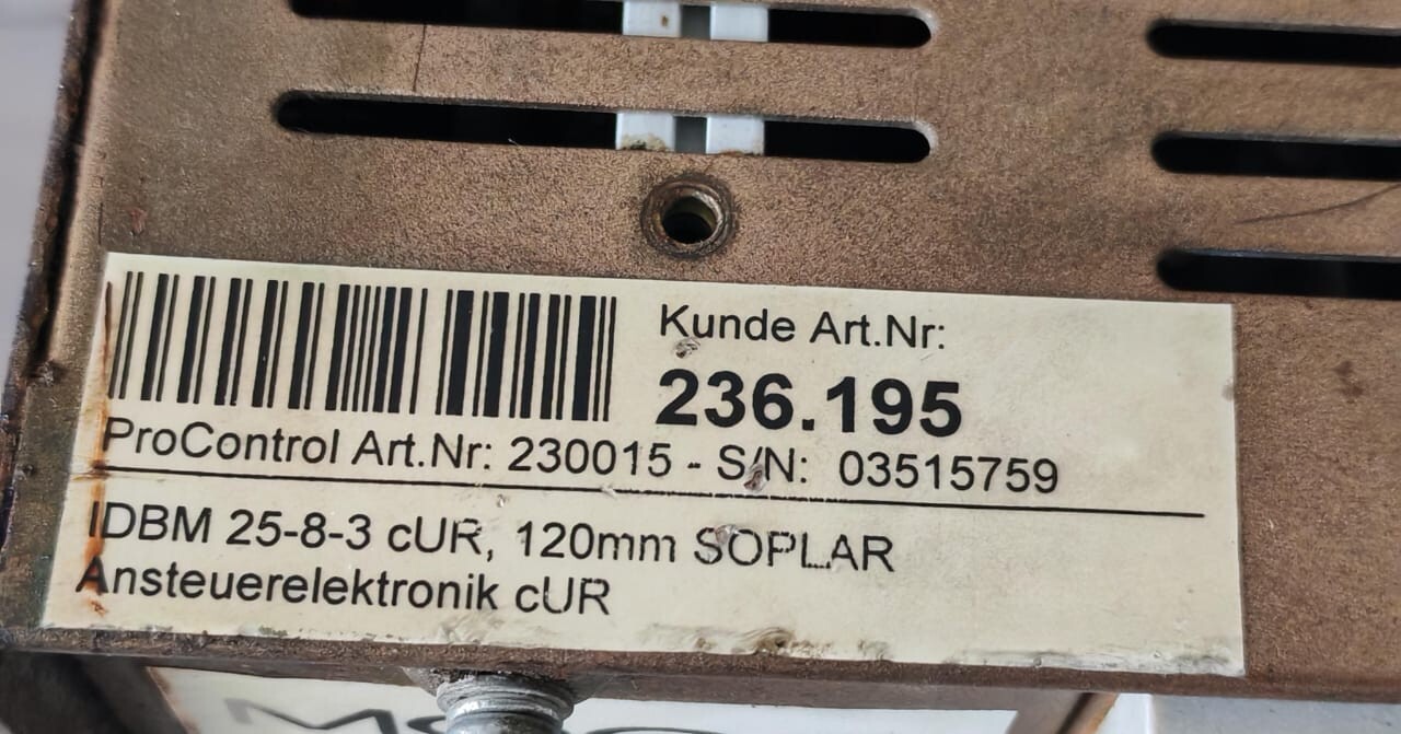 MOOG DBM-04 CY1319AE MOOG DBM-04 CY1319AE 3-PHASE 3 AXIS 400V POWER SUPPLY 10