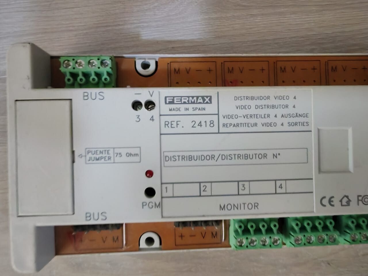 Fermax FERMAX FERMAX REF. 2418 VIDEO DISTRIBUTOR 3