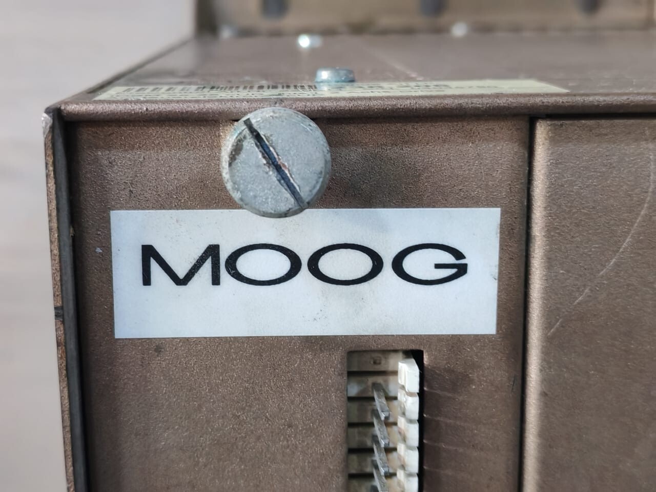 MOOG DBM-04 CY1405A2 MOOG DBM-04 CY1405A23-PHASE2 AXIS 400V POWER SUPPLY 2