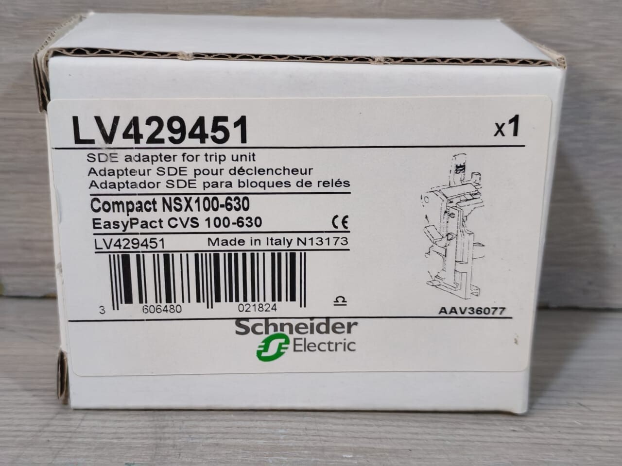 Schneider Electric NSX100-630 SCHNEIDER ELECTRIC LV429451 COMPACT NSX100-630 2