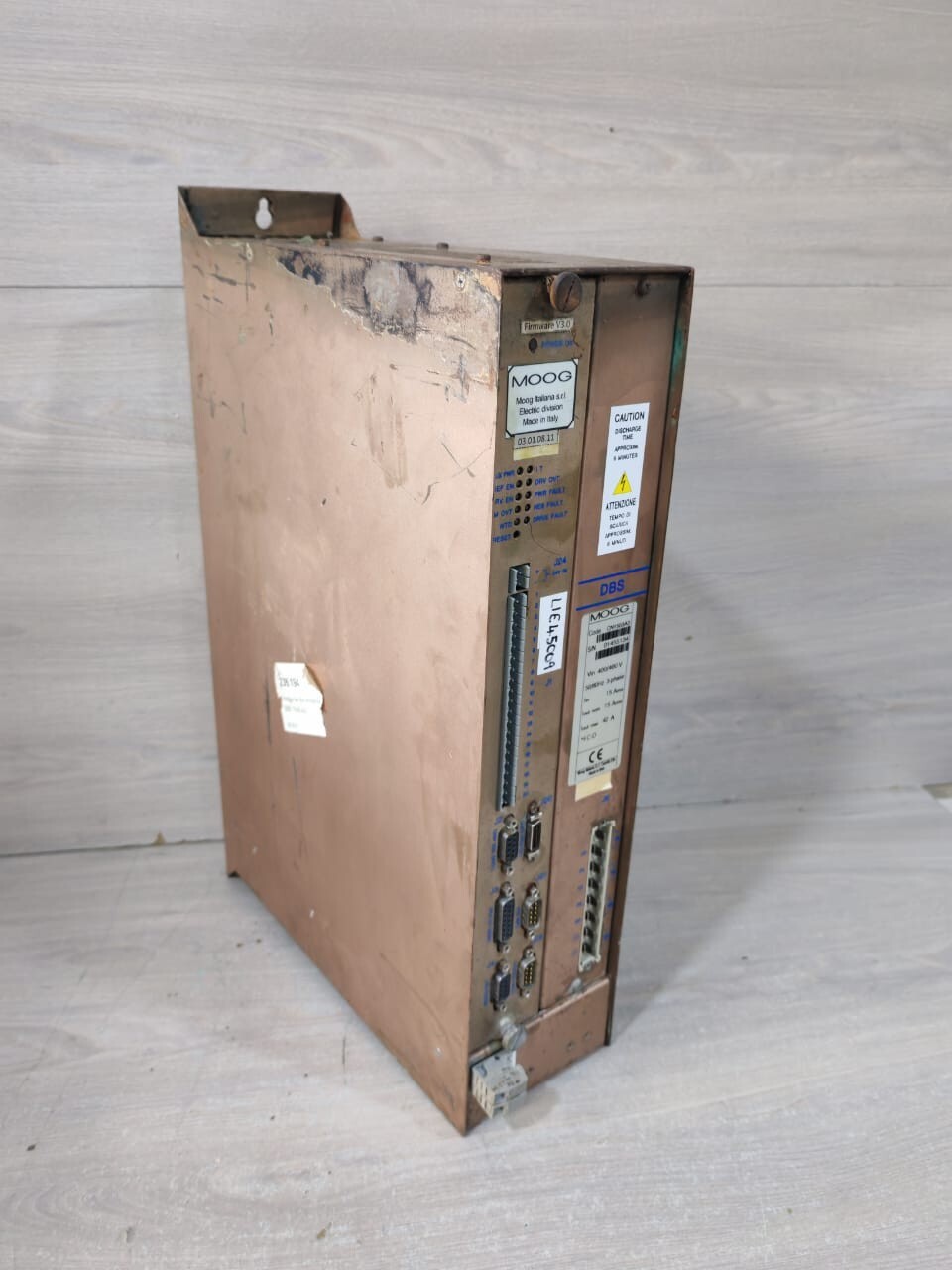 Moog CN1503A3 MOOG DBS CN1503A3 3-PHASEBF/W V3.0 400/460V DYNAMIC BRAKING UNIT 8