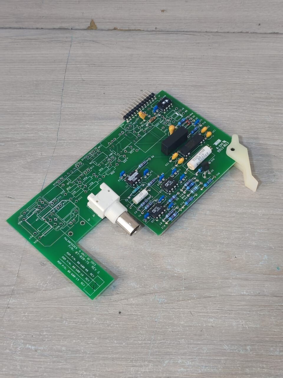Pulsafeeder 07-020-75 PULSAFEEDER 07-020-75 REV G/ ASM P/N 08-600-18 REV Q A UNIT OF IDEX BOARD 3