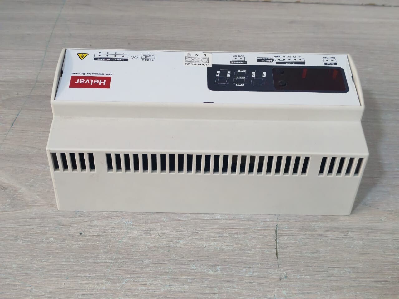 Helvar S/W HELVAR 454 S/W V2.30 REV.6 4CH TRANSISTOR DIMMER 100-240VAC 8