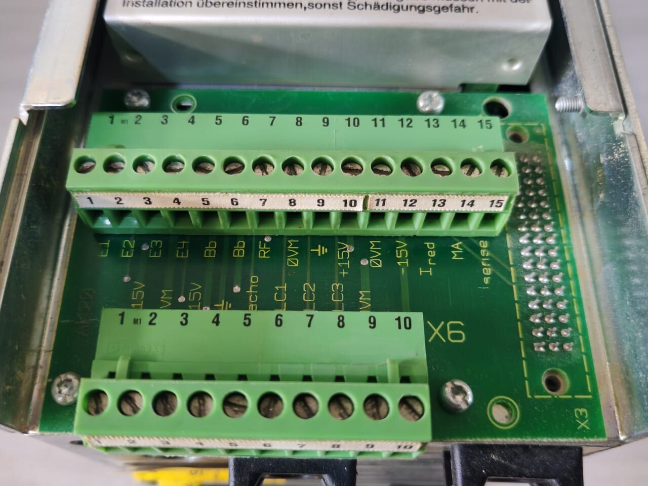 Bosch Rexroth 2.1-30-300-W0 Indramat TDM 2.1-30-300-W0 / TDM 2.1-030-300-W1-0 A.C Servo Controller 3