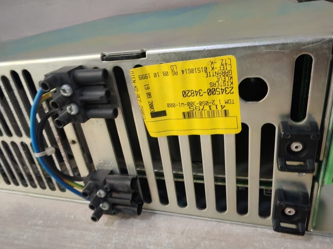 Bosch Rexroth 1.2-50-300-W1 Indramat TDM 1.2-50-300-W1 / TDM 1.2-050-300-W1-0 A.C Servo Controller 5