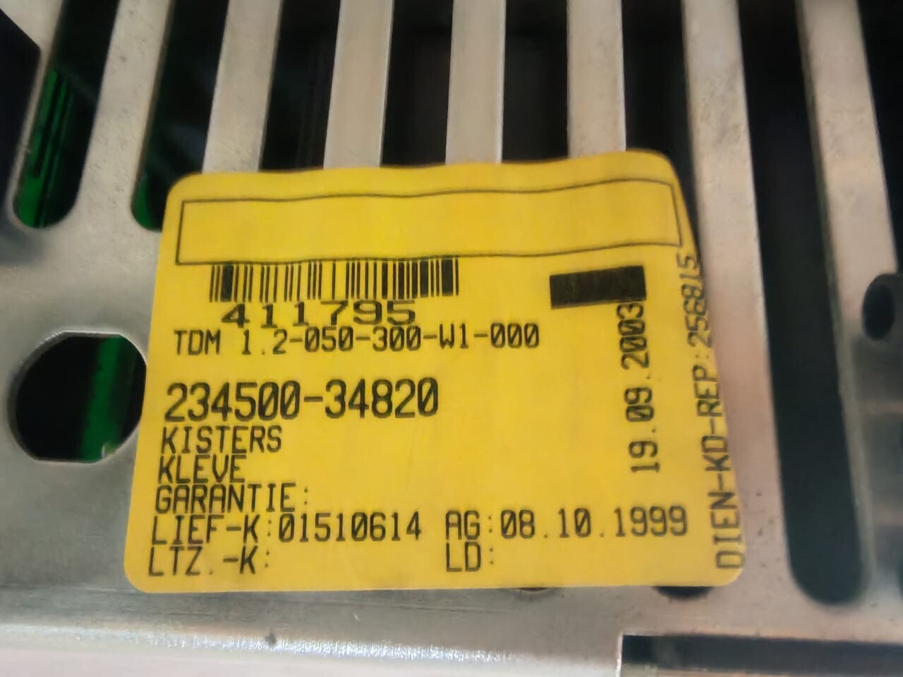 Bosch Rexroth 1.2-50-300-W1 Indramat TDM 1.2-50-300-W1 / TDM 1.2-050-300-W1-0 A.C Servo Controller 6
