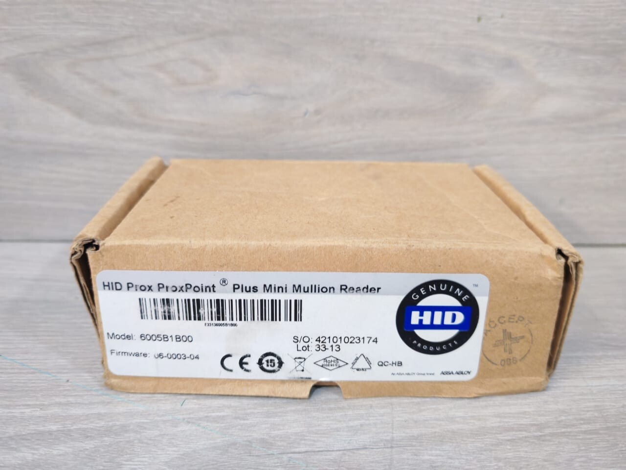 HID 6005B1B00 HID 6005B1B00 ProxPoint Plus Mini Mullion Reader 10