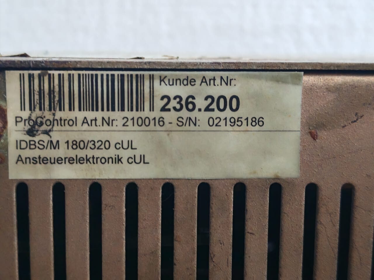 Moog CN1509M1 MOOG DBS CN1509M1 400/460V 50/60Hz 3-PHASE SERVO DRIVE 8