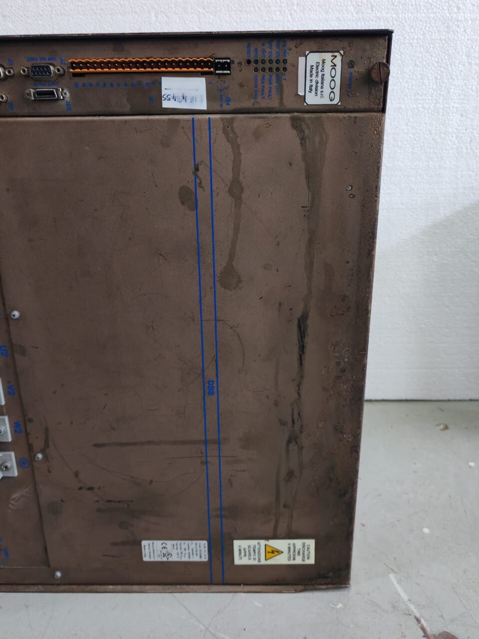 Moog CN1509M1 MOOG DBS CN1509M1 400/460V 50/60Hz 3-PHASE SERVO DRIVE 9