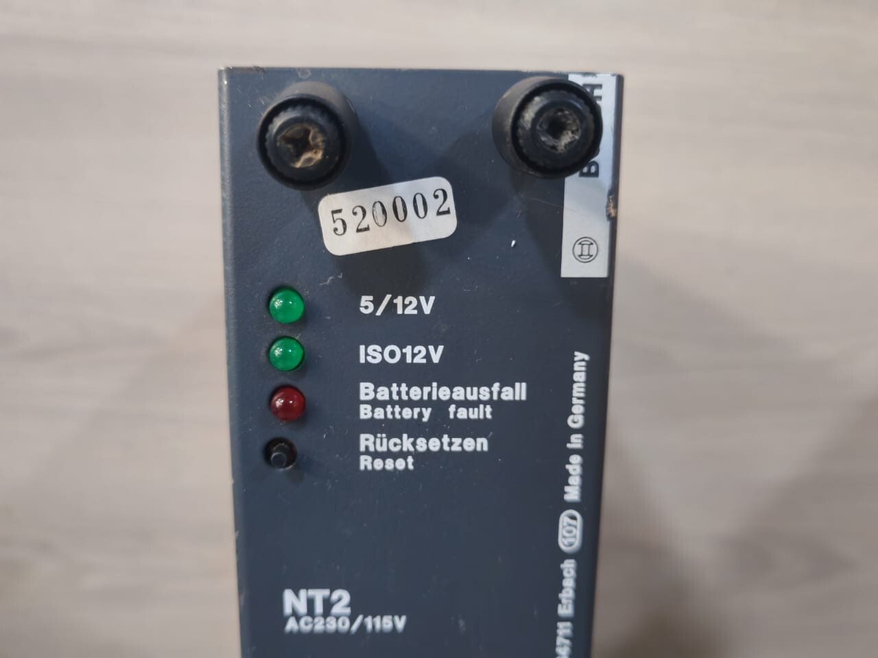 Bosch AC230/115V BOSCH NT2 POWER SUPPLY AC230/115V 2