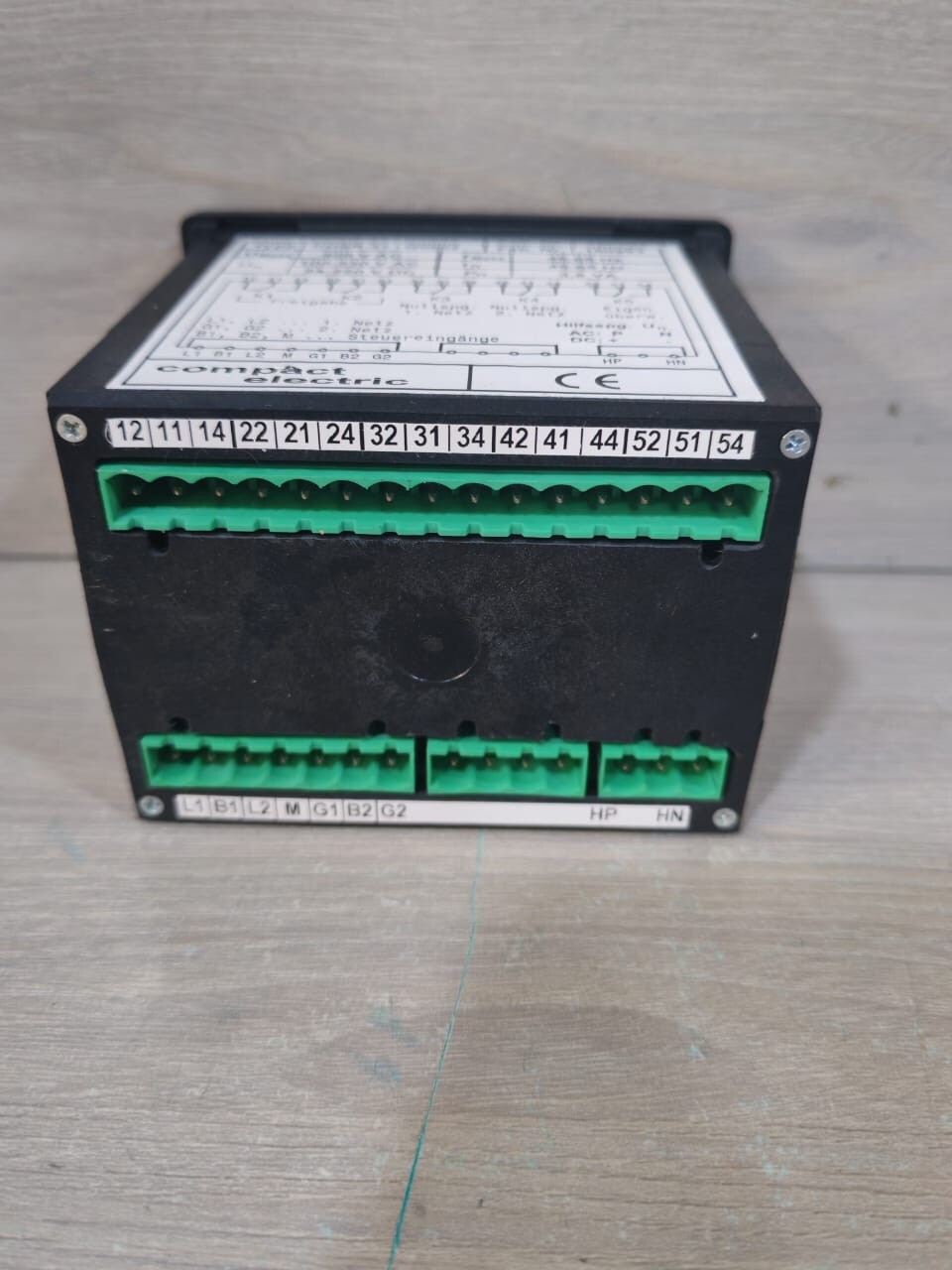 COMPACT ELECTRIC CDSR-21 COMPACT ELECTRIC CDSR-21 / G0602 DIGITAL SYNCHRO CHECK RELAY 6