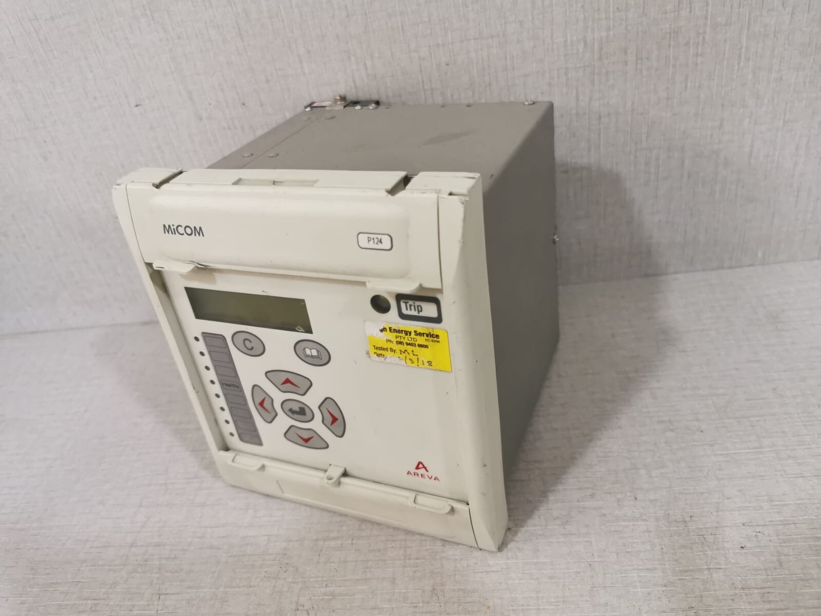 Areva P124A11S0111 MiCOM AREVA P124 Protection Relay P124A11S0111 8