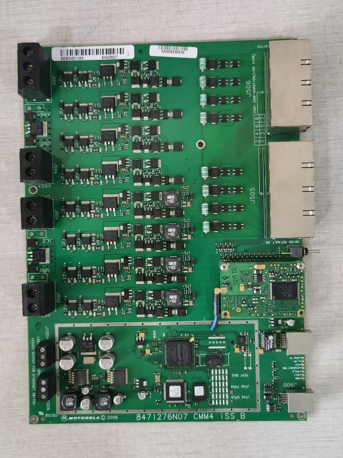 Motorola 8471276N07-CMM4 Cambium Networks Motorola Canopy 1090CK 8471276N07 CMM4 Mother Board ISS-B 5