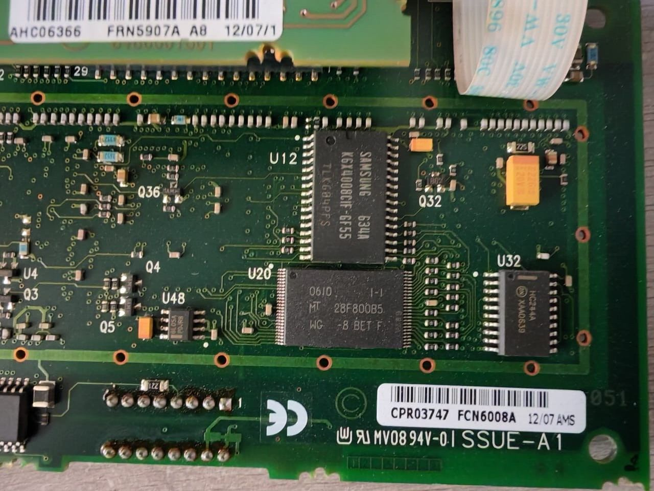 Motorola FRN5907A Motorola Radio Monitoring System MOSCAD-L CPU Module FRN5907A FCN6008A ISSUE-A1 6
