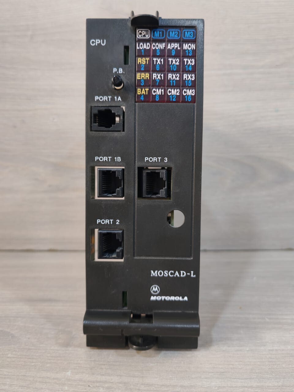 Motorola FRN5907A Motorola Radio Monitoring System MOSCAD-L CPU Module FRN5907A FCN6008A ISSUE-A1 7
