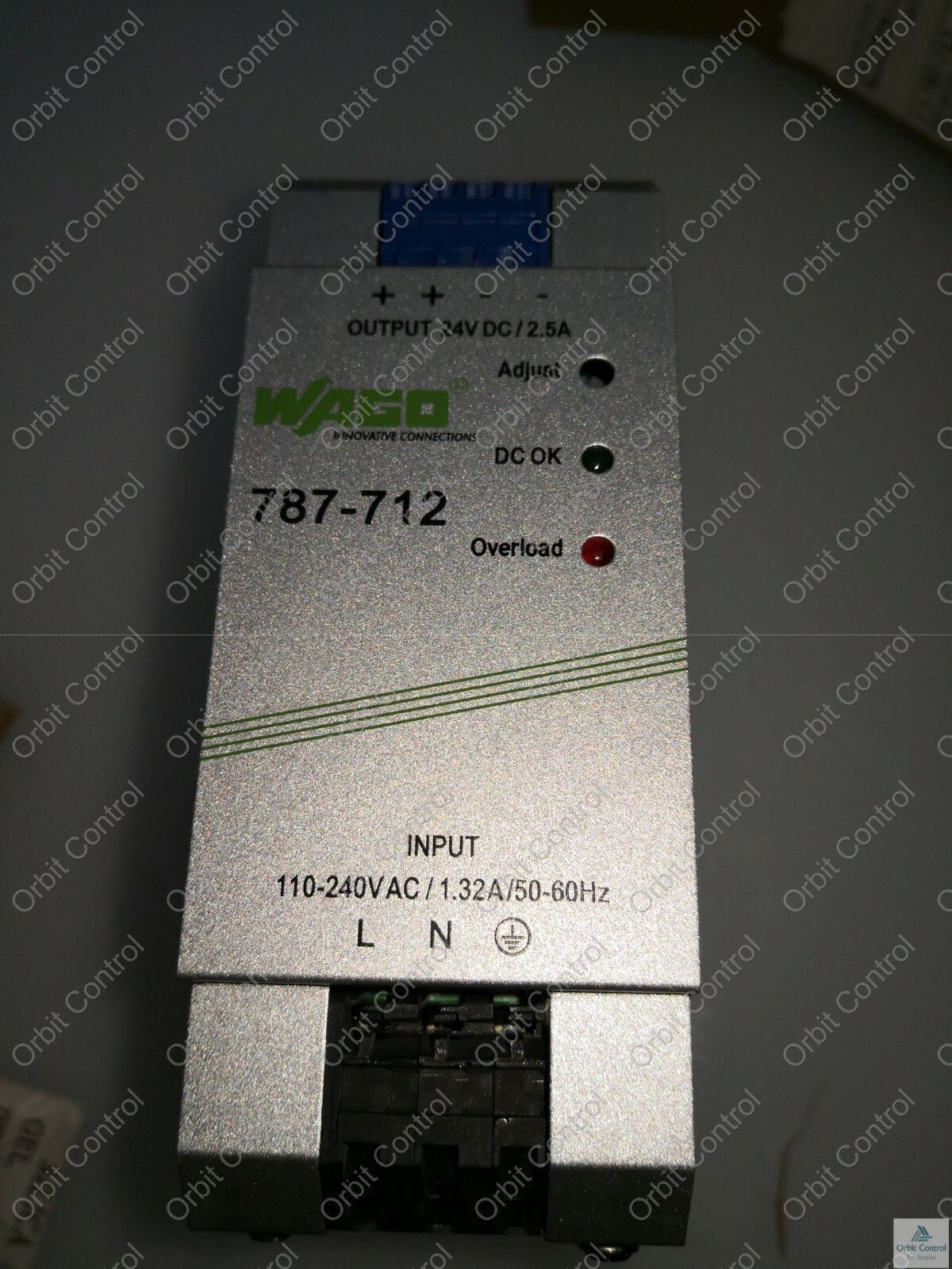 Wago WAGO-787 WAGO 787-712 Switched-Mode Power Supply 24V/60W 2