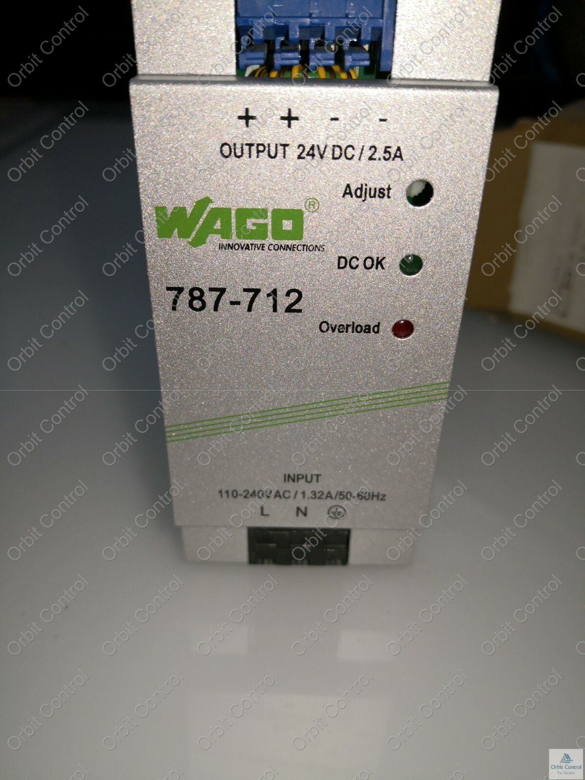 Wago WAGO-787 WAGO 787-712 Switched-Mode Power Supply 24V/60W 7