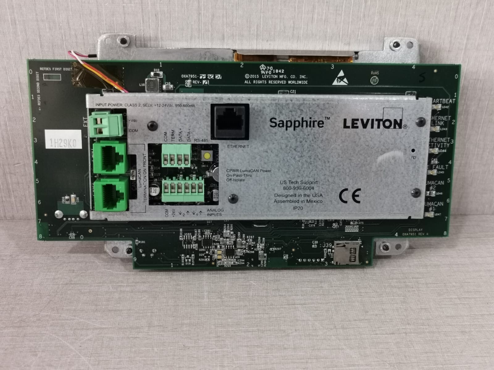Leviton TS007-001 LEVITON SAPHIRE 7' TOUCHSCREEN CAPACITIVE TOUCH TS007-001 10