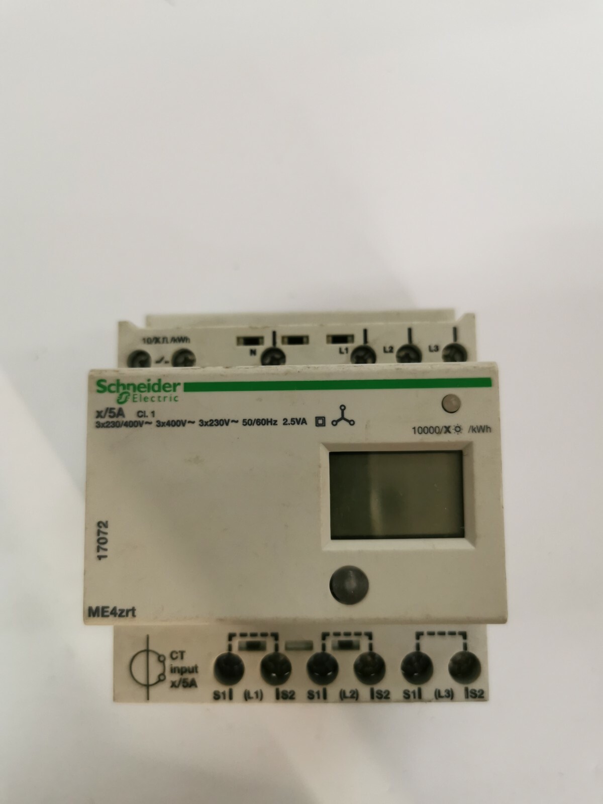 Schneider Electric ME4ZRT-17072 Schneider ME4zrt 17072 Power Logic 5