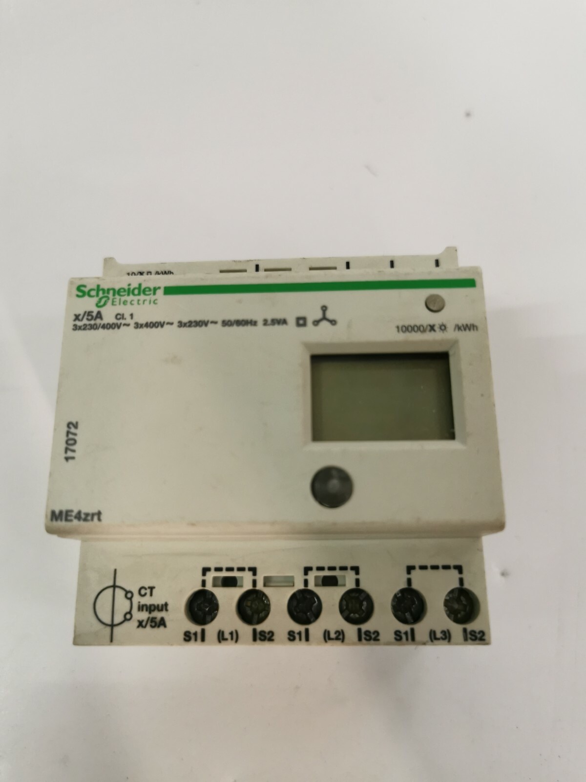 Schneider Electric ME4ZRT-17072 Schneider ME4zrt 17072 Power Logic 6