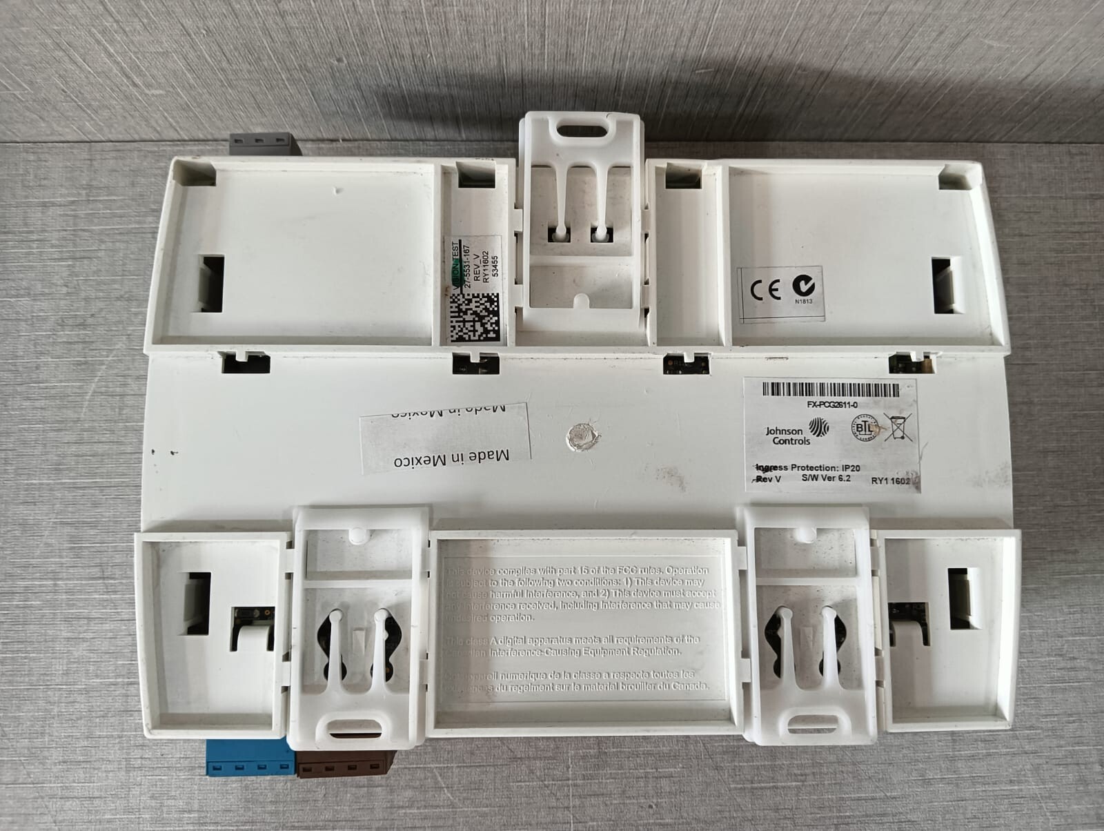 Johnson Controls PCG2611-0 JOHNSON CONTROLS FX-PCG2611-0 PROGRAMMABLE CONTROLLER PCG2611 9