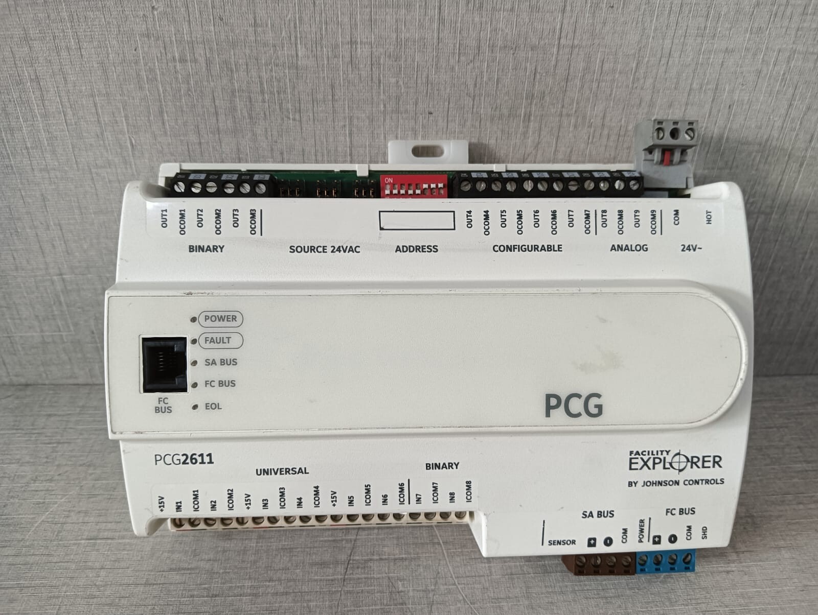 JOHNSON CONTROLS FX-PCG2611-0 PROGRAMMABLE CONTROLLER PCG2611