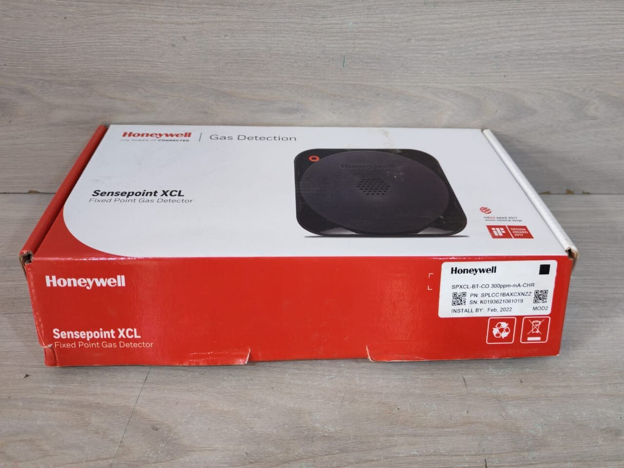 Honeywell SPXCL-BT-CO Honeywell Sensepoint XCL SPXCL-BT-CO 300ppm-mA-CHR Fixed Point Gas Detector 9