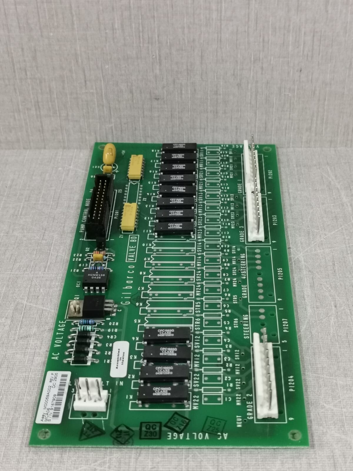 Gilbarco M00059A002 Gilbarco ASSY M00059A002 Rev.F Control Board 4