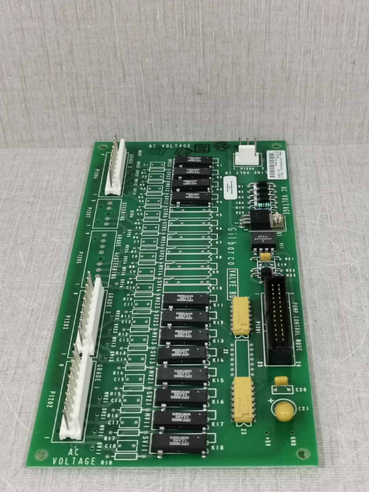 Gilbarco M00059A002 Gilbarco ASSY M00059A002 Rev.F Control Board 5