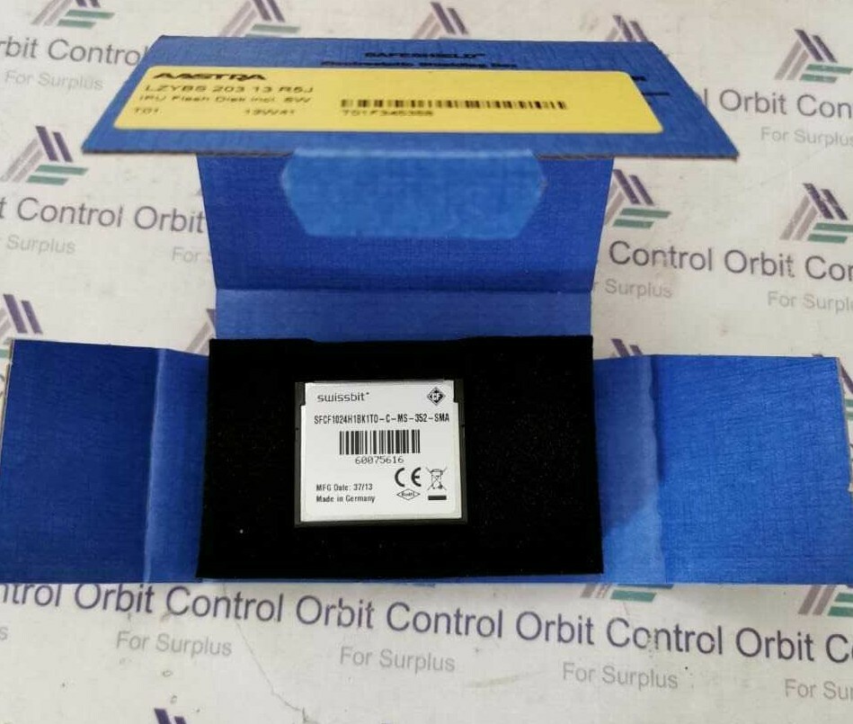 SWISSBIT LZYBS-203-13 SWISSBIT 1GB SFCF1024H1BK1TO-C-MS-352-SMA FLASH CARD AASTRA LZYBS 203 13 R5J 2