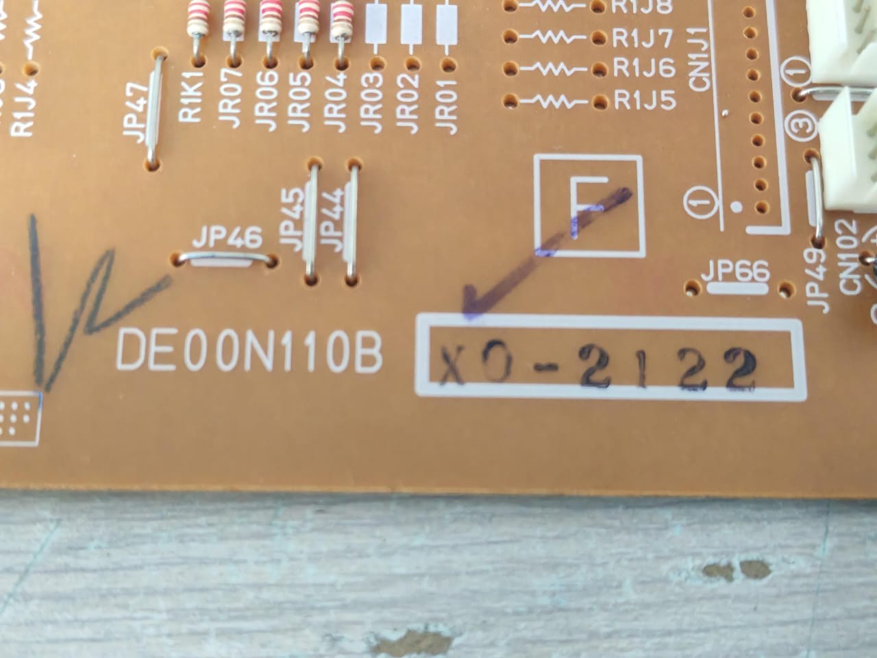 Mitsubishi DE00N110B Mitsubishi computer circuit board DE00N110B SE76A628G03 5