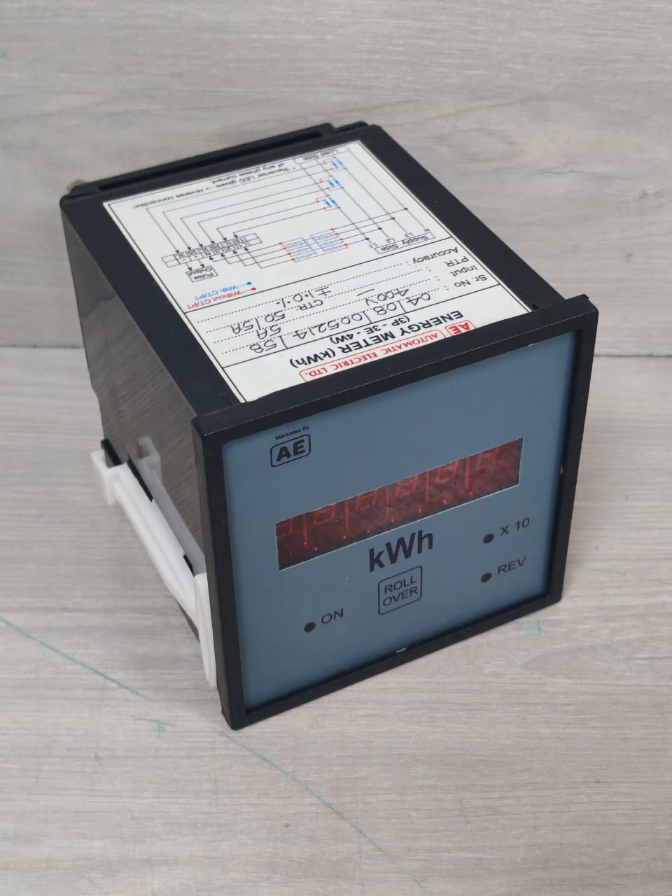 AE 3P-3E-4W AE AUTOMATIC ELECTRIC ENERGY METER 3P-3E-4W 4
