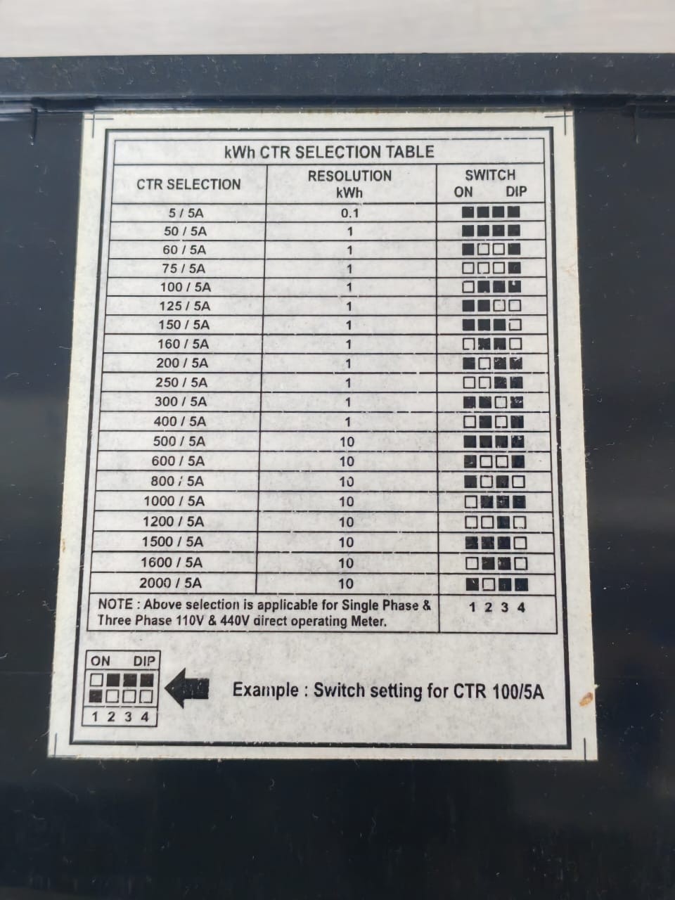 AE 3P-3E-4W AE AUTOMATIC ELECTRIC ENERGY METER 3P-3E-4W 9