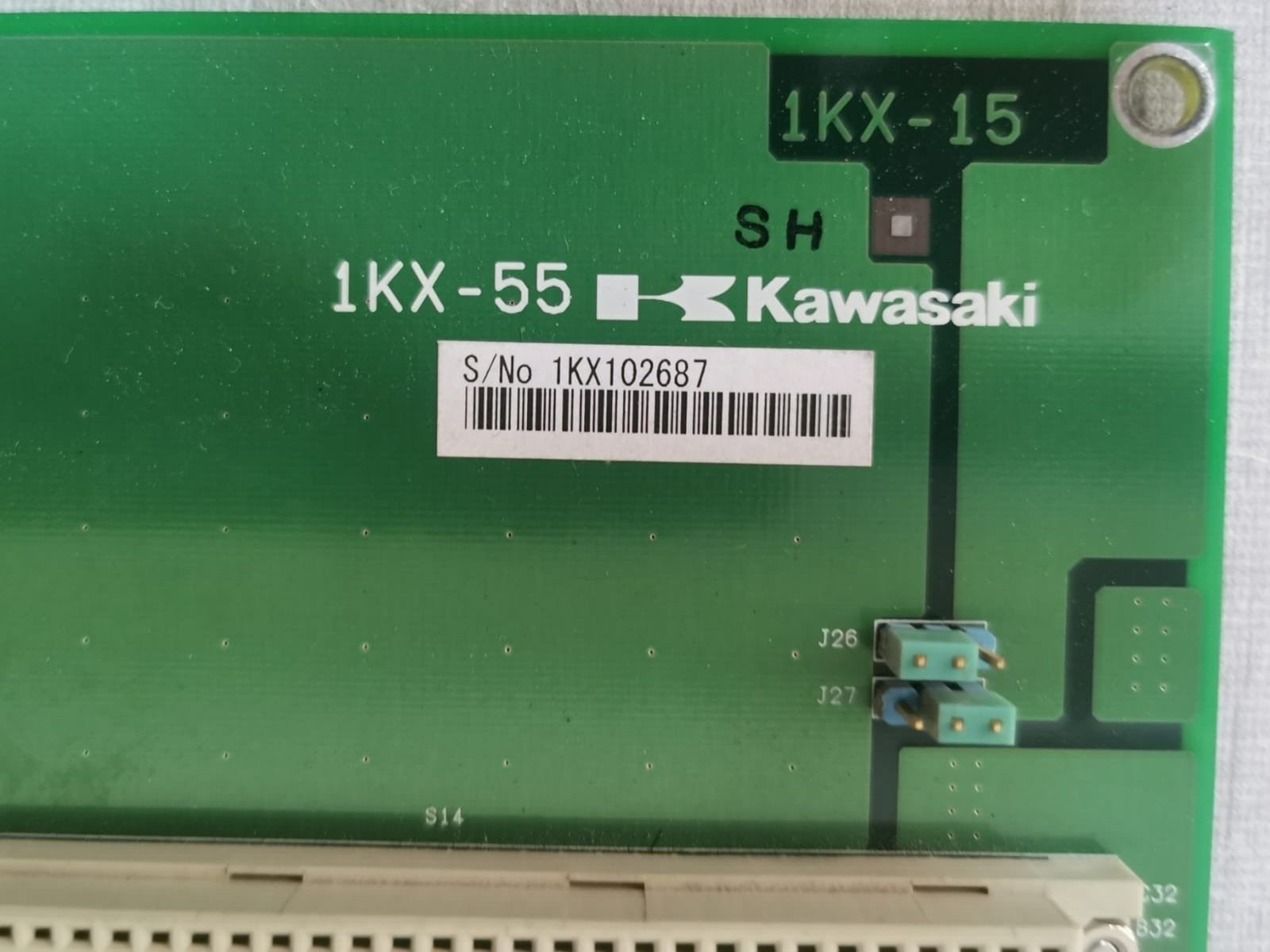 Kawasaki 1KX-55 Kawasaki 1KX-55 Robotic Control Printed Circuit Board / 1KX102687 2
