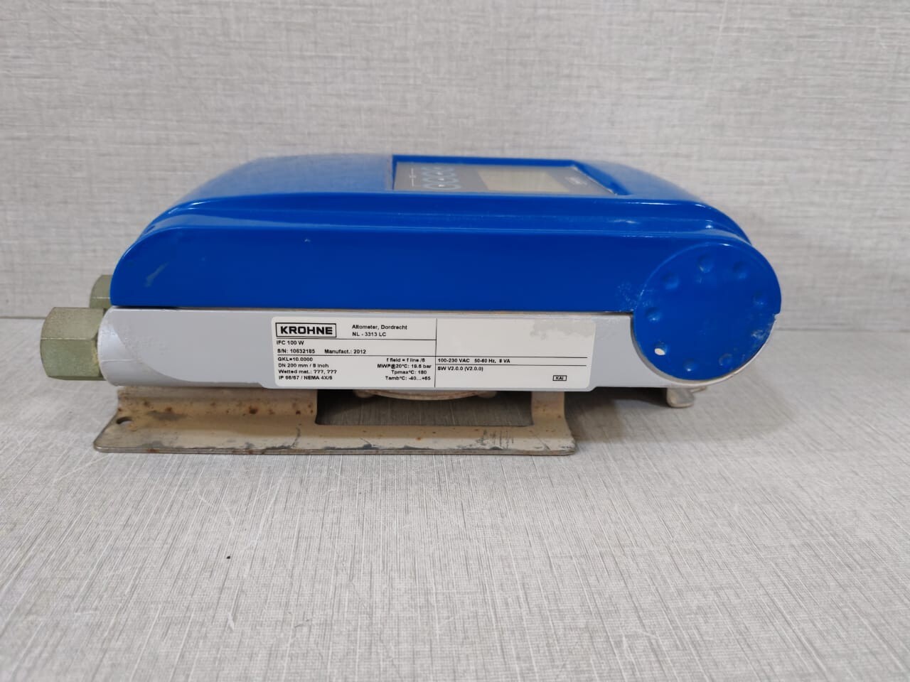 Krohne IFC-100 Krohne IFC 100 W Electromagnetic Flow Transmitter 8
