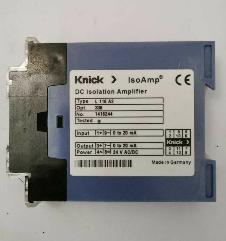 KNICK L-116-A2-DC Knick L 116 A2 DC Isolation Amplifier 2