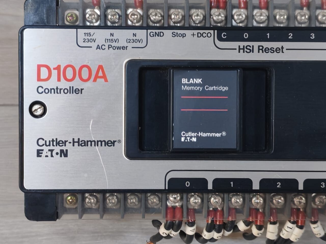 Eaton D100A EATON CUTLER-HAMMER D100A CONTROLLER D100CR20A 3