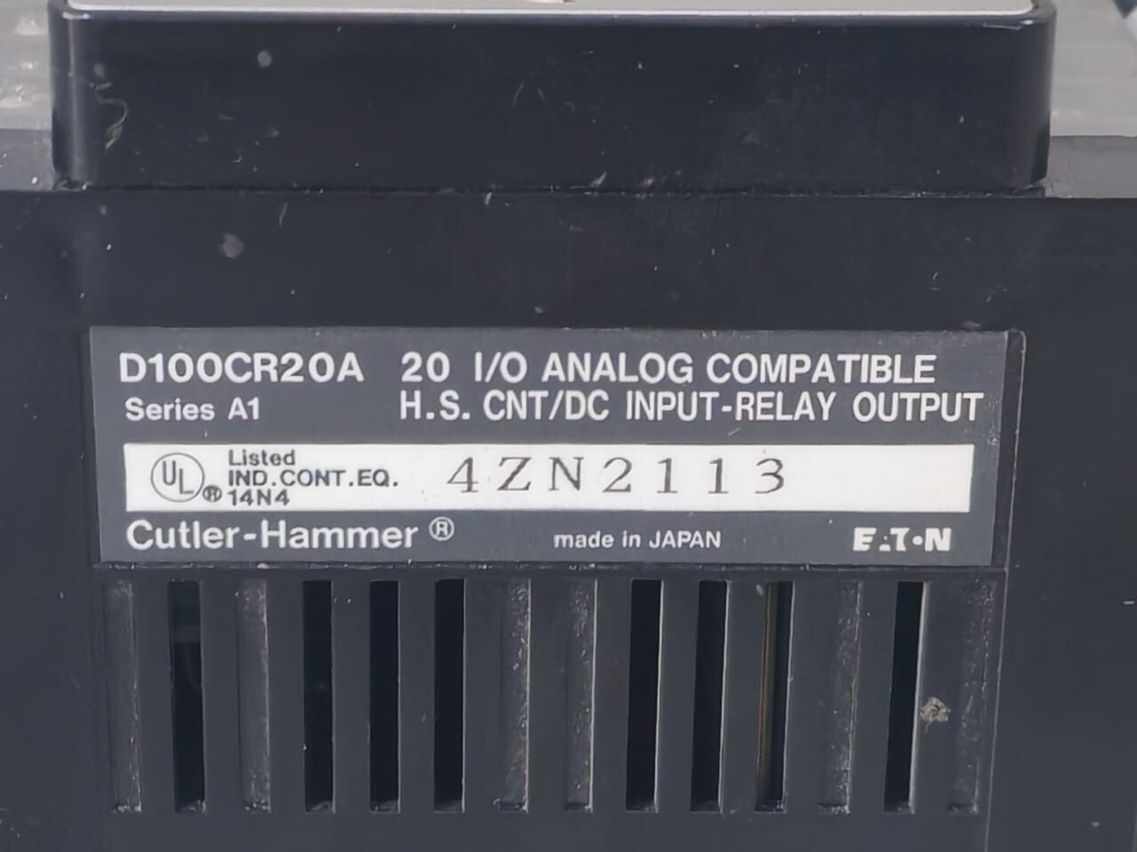 Eaton D100A EATON CUTLER-HAMMER D100A CONTROLLER D100CR20A 6