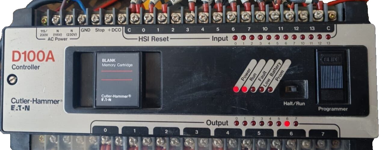 EATON CUTLER-HAMMER D100A CONTROLLER D100CR20A