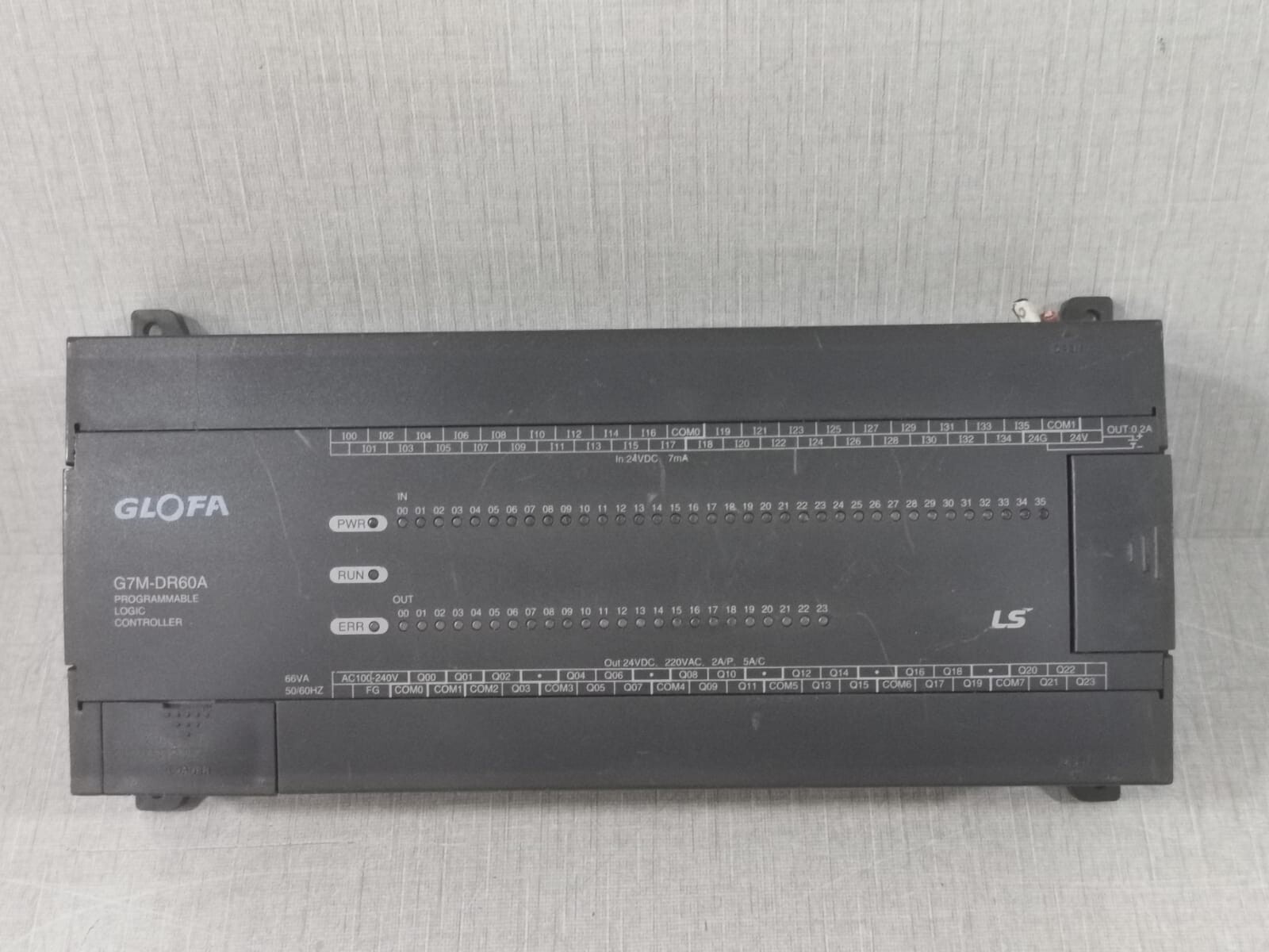 DR60A GLOFA G7M-DR60A V1.9 PROGRAMMABLE LOGIC CONTROLLER 10