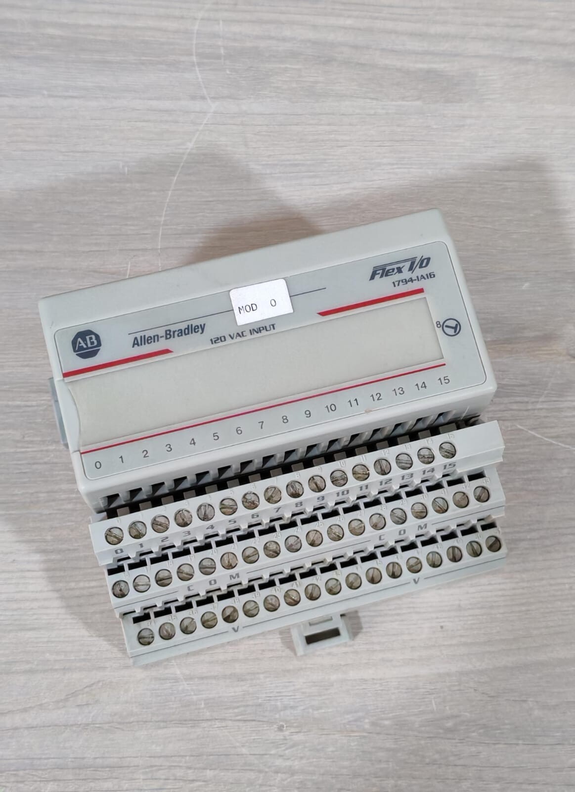 Rockwell Automation 1794-IA16 ALLEN-BRADLEY 1794-IA16 &1794-TB3 SER.A Flex I/O 120 VAC INPUT 5