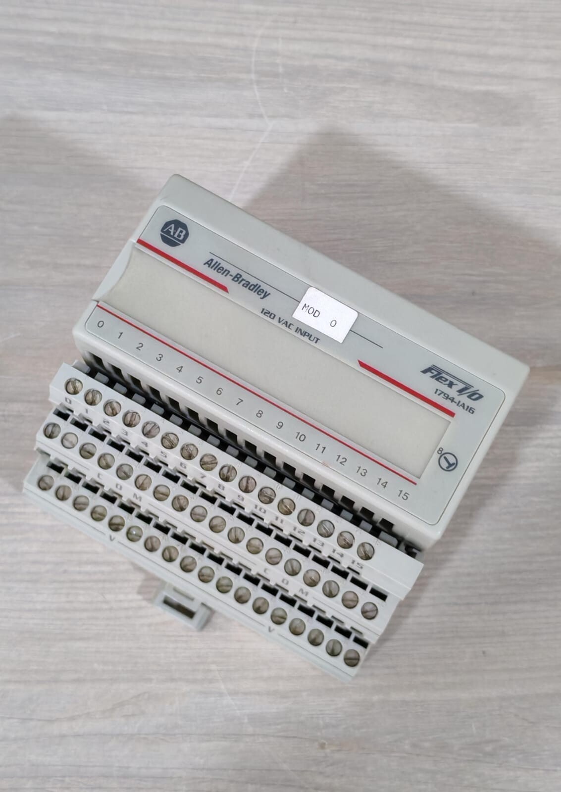 Rockwell Automation 1794-IA16 ALLEN-BRADLEY 1794-IA16 &1794-TB3 SER.A Flex I/O 120 VAC INPUT 6