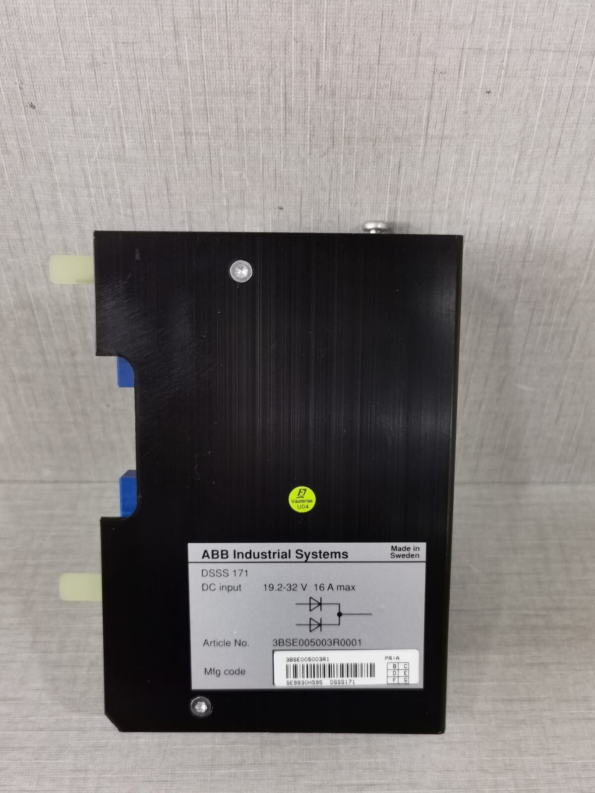 ABB DSSS-171 ABB DSSS 171 INDUSTRIAL SYSTEMS 3BSE005003R0001 4