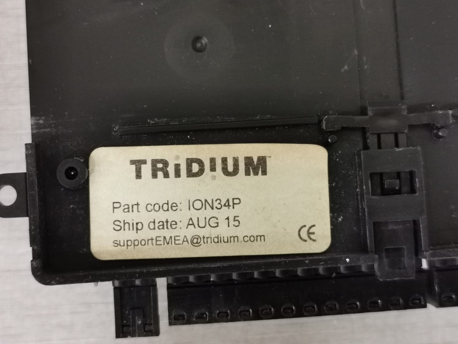 Tridium IO-34 Tridium IO-34 I/O ION34P CONTROLLER 9