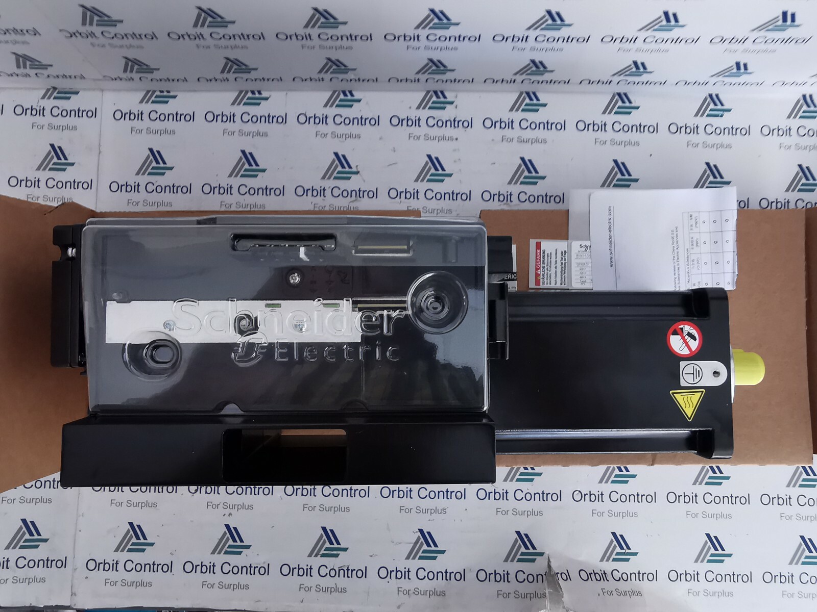 Schneider Electric MOTOR-3600 Lexium BMI Schneider Electric BMI1003P06F 2.2 kW Servo Motor, 3600 rpm 7
