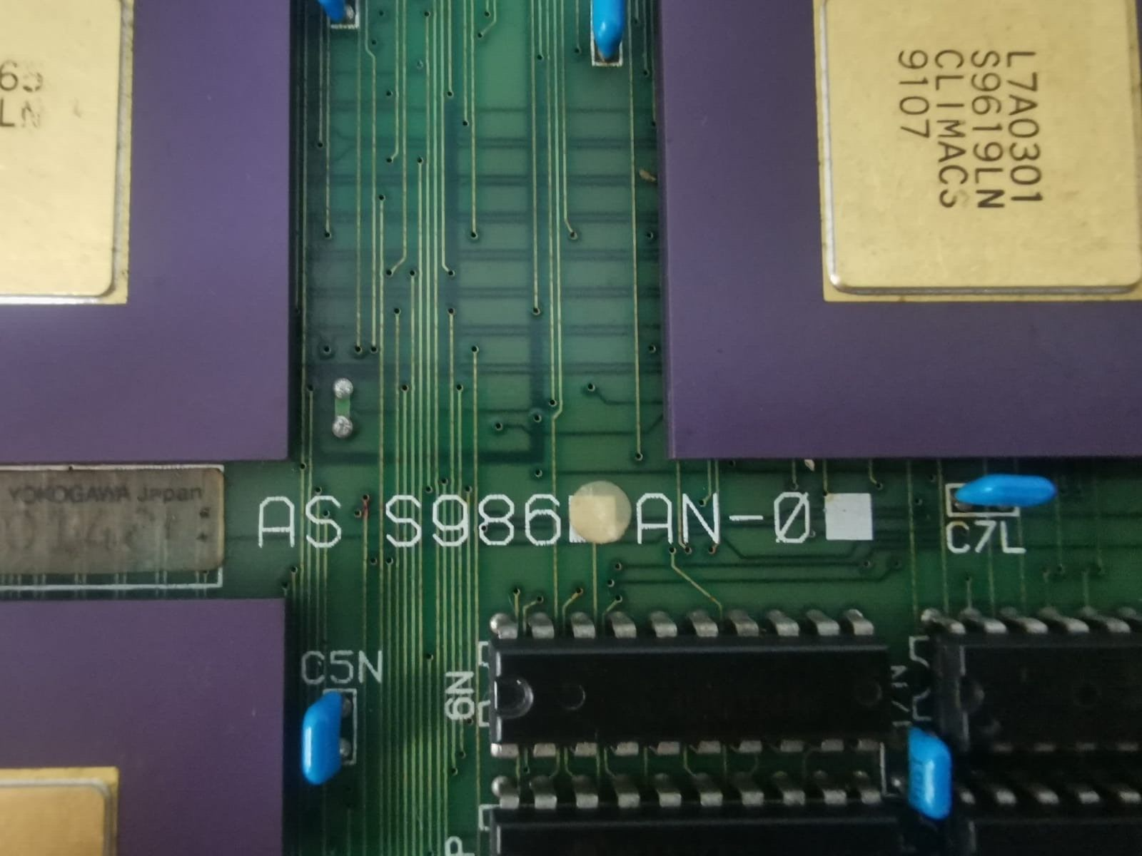 Yokogawa DV91 YOKOGAWA DV91*A | DISPLAY MODULE 4